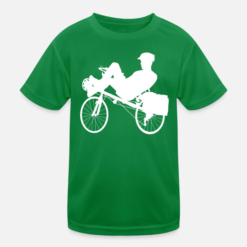 Liegerad Kinder Funktions-T-Shirt