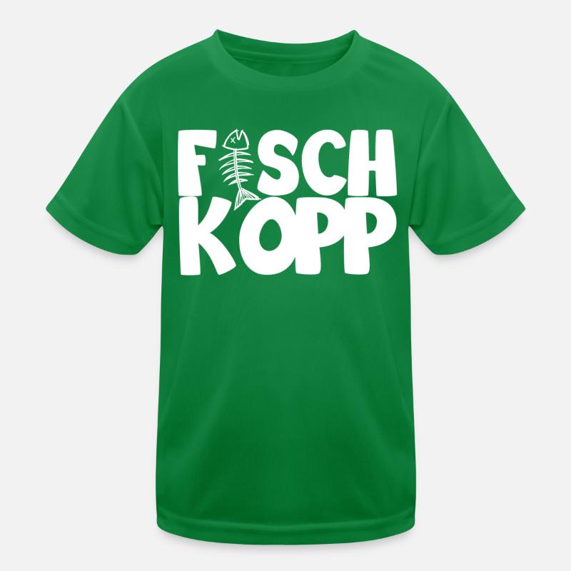 Fischkopp Kinder Funktions-T-Shirt
