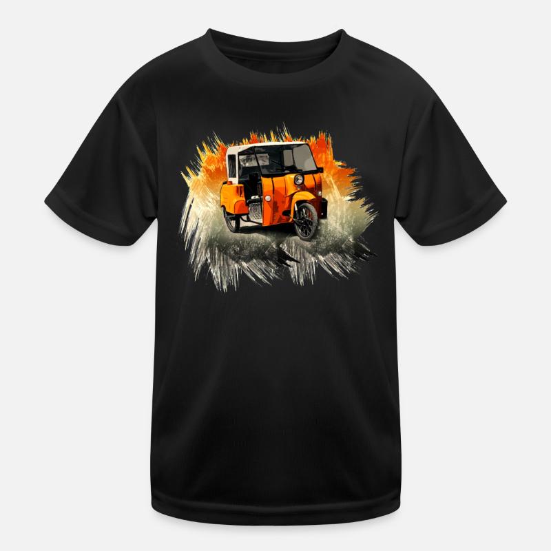 Krause Duo - DDR - Moped Kinder Funktions-T-Shirt