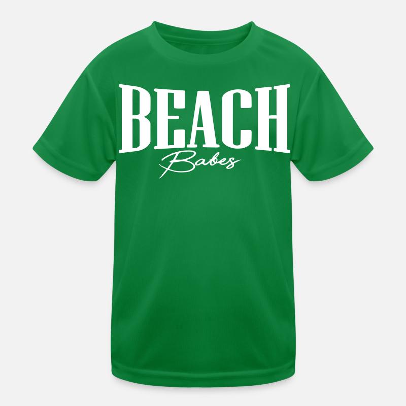 fille de plage de plage T-shirt sport Enfant
