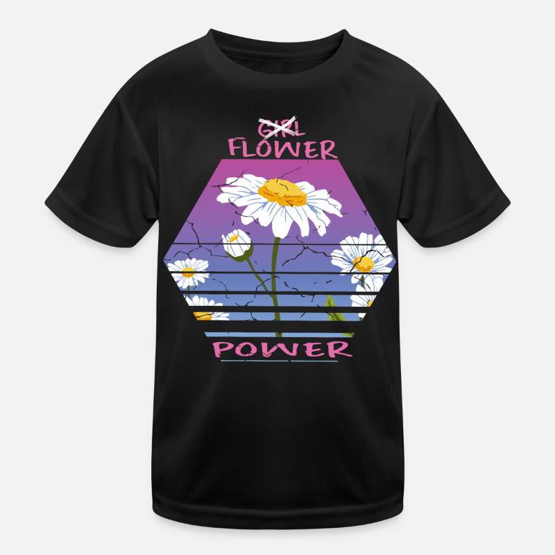 Sonnenblumen Kinder Funktions-T-Shirt