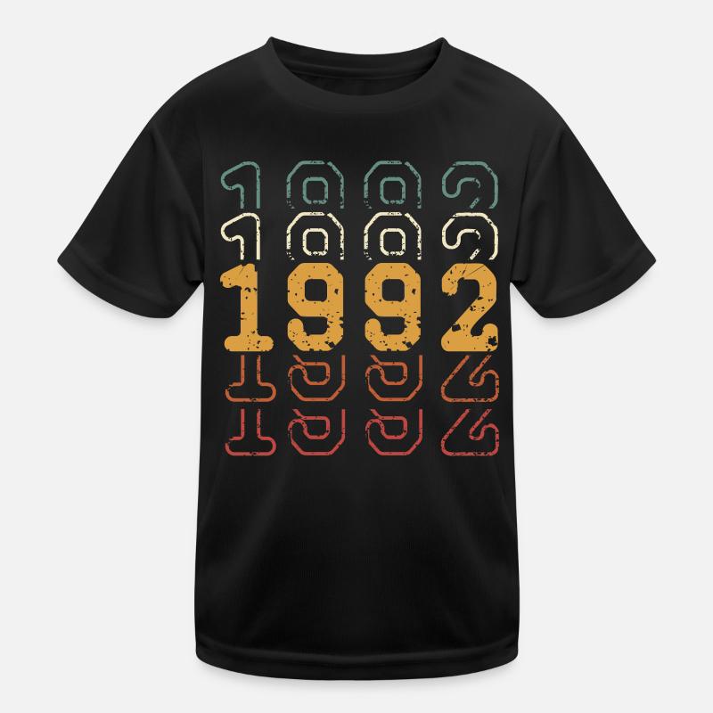 1992 Kinder Funktions-T-Shirt