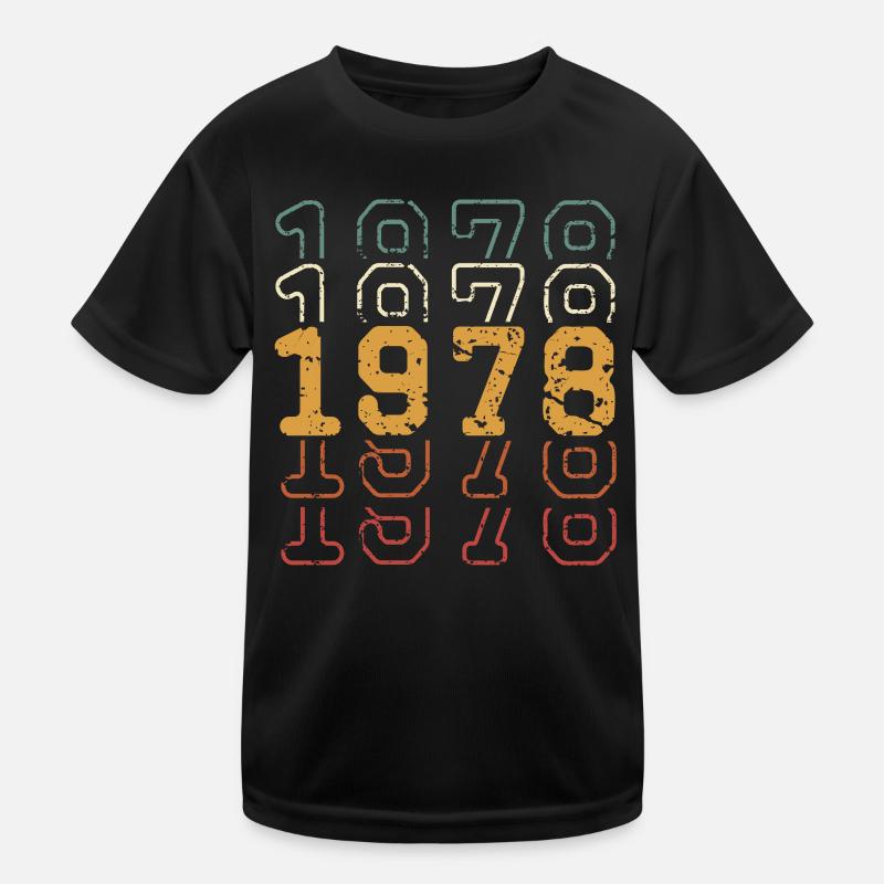 1978 Kinder Funktions-T-Shirt