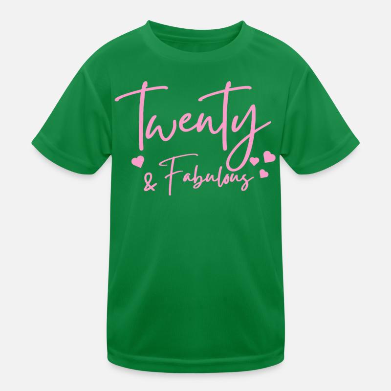twenty fabulous Kids Functional T-Shirt