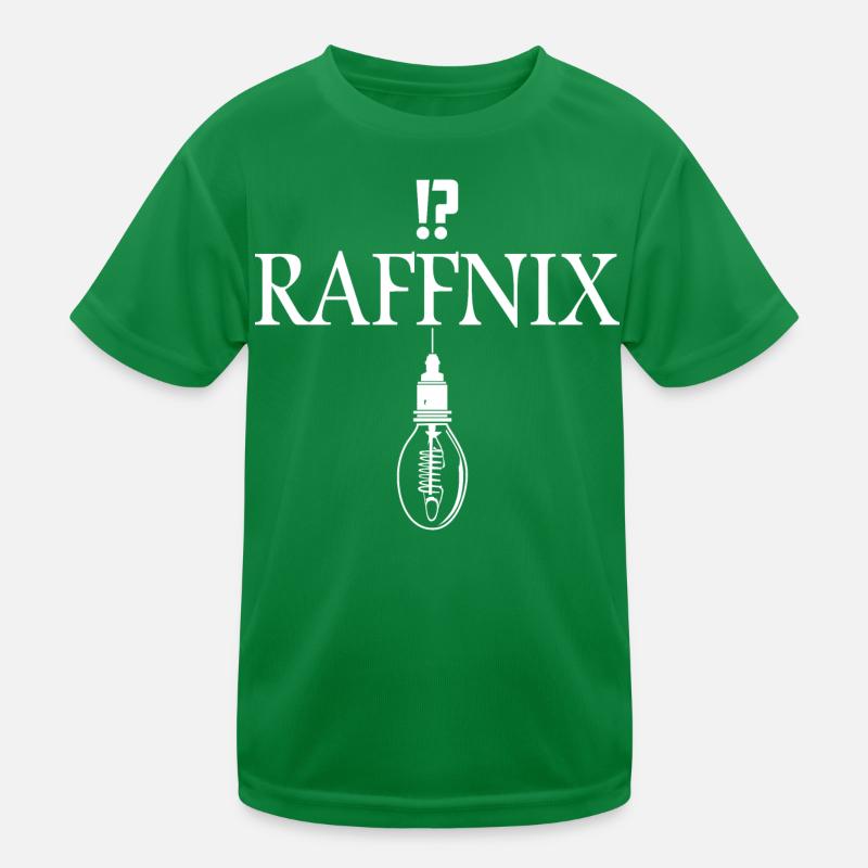Raffnix Nerd Kinder Funktions-T-Shirt