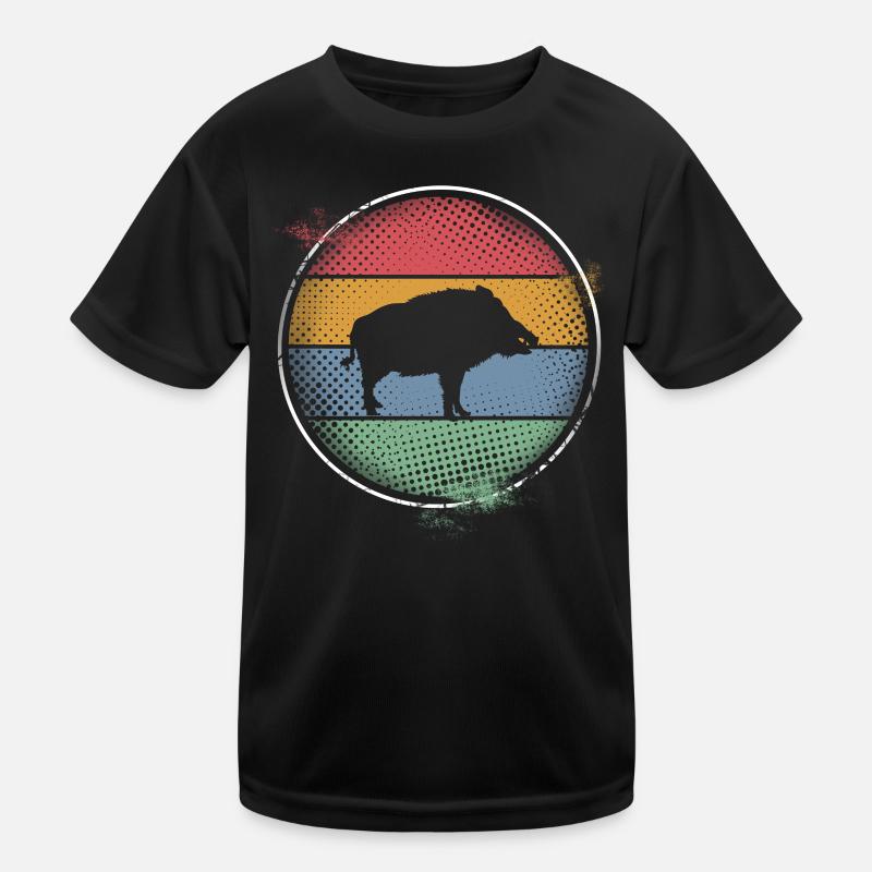 Wild boar Kids Functional T-Shirt