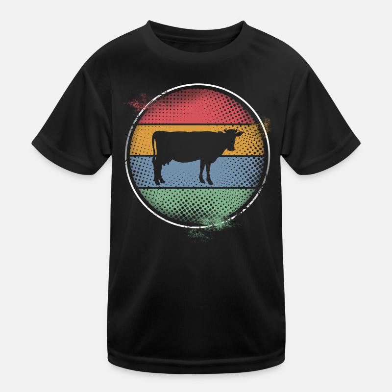 Kuh Kinder Funktions-T-Shirt