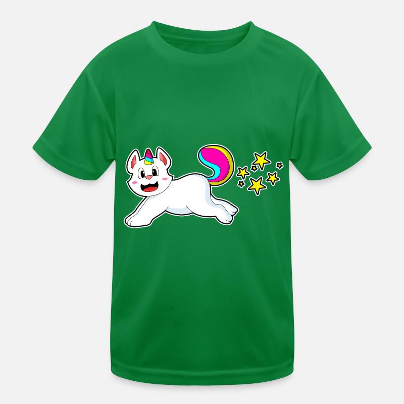 Chat comme licorne T-shirt sport Enfant