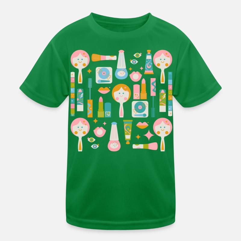 disco make up revival Kids Functional T-Shirt