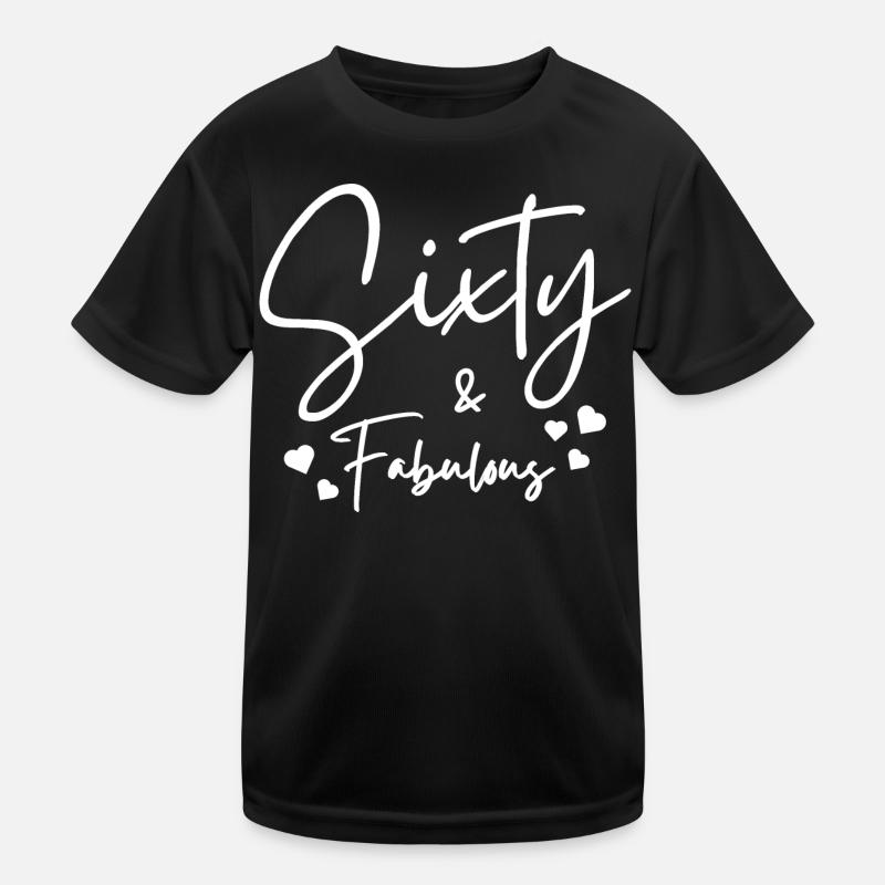 Sixty fabulous Kids Functional T-Shirt