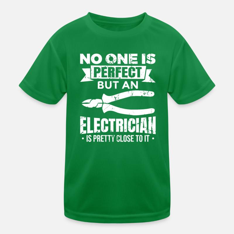 Electrical Engineer Witz Kids Functional T-Shirt