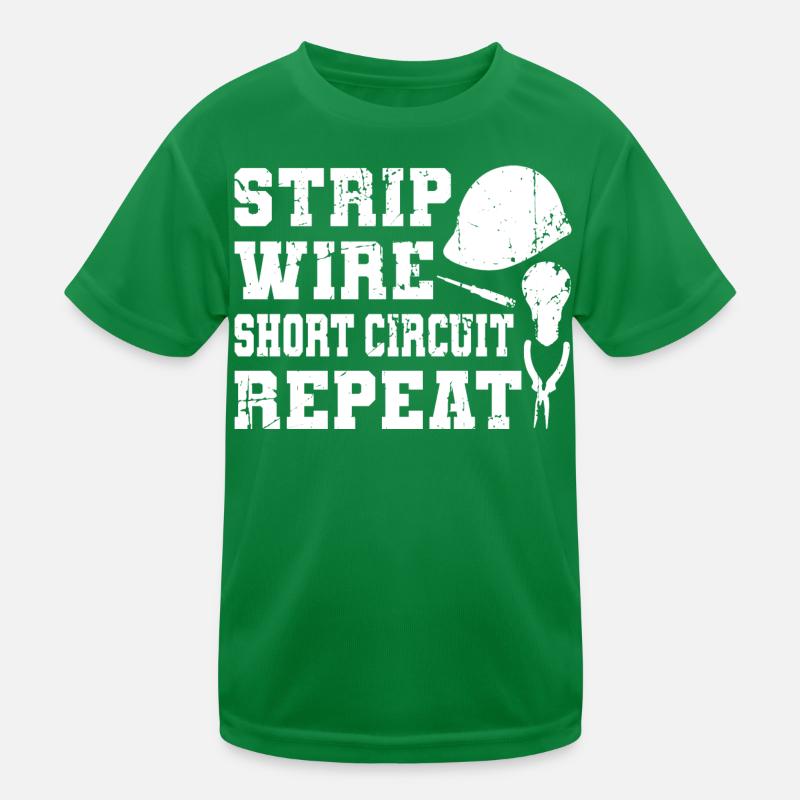 Electrical Engineer Quote Kids Functional T-Shirt