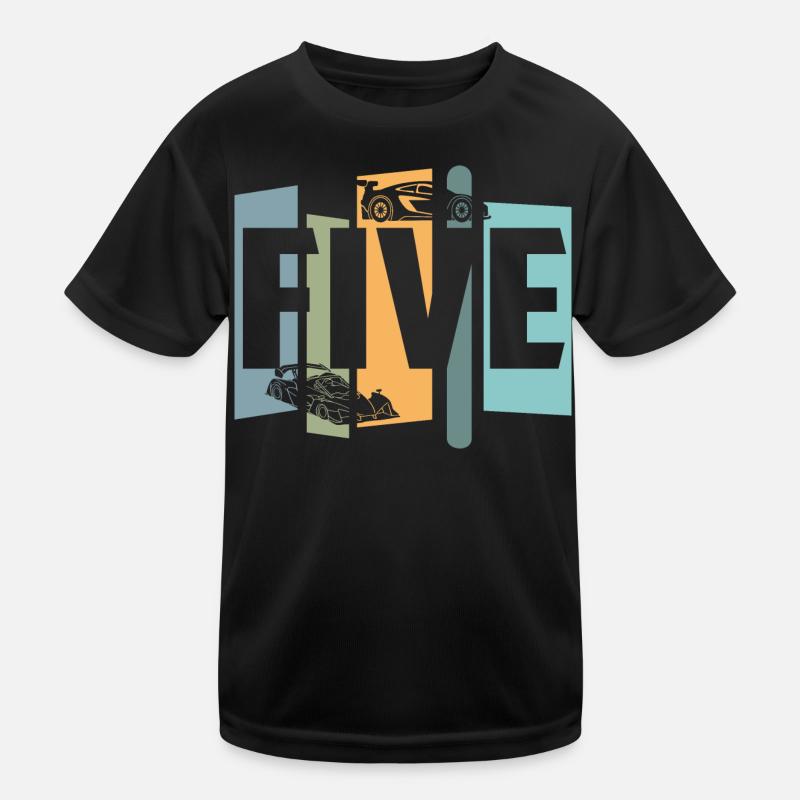 Cinq ans T-shirt sport Enfant