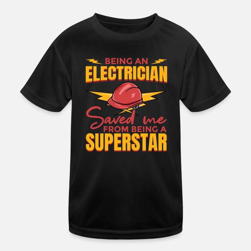 Electrical Engineer Witz Kids Functional T-Shirt