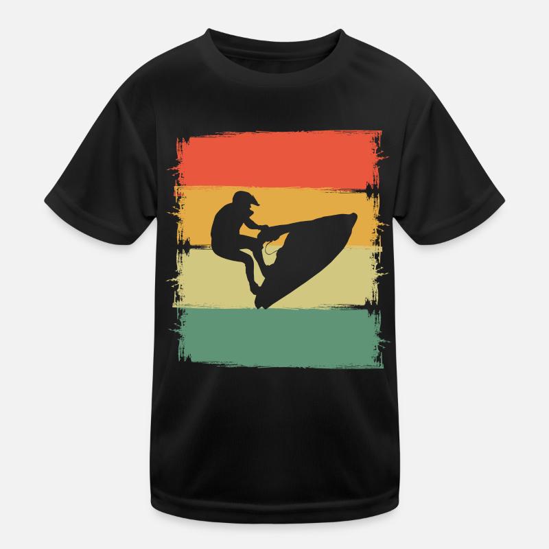 Jet ski Kids Functional T-Shirt