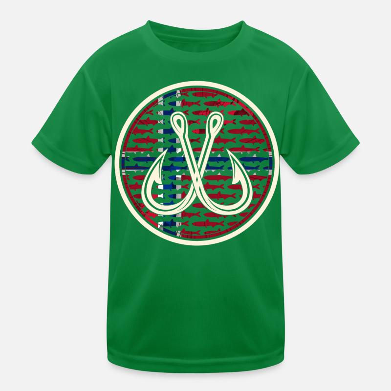 Norvège Pêche Pêcheur Excursion de pêche T-shirt sport Enfant