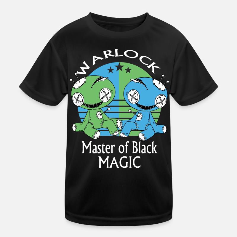 Warlock, Voodoo Doll Kids Functional T-Shirt