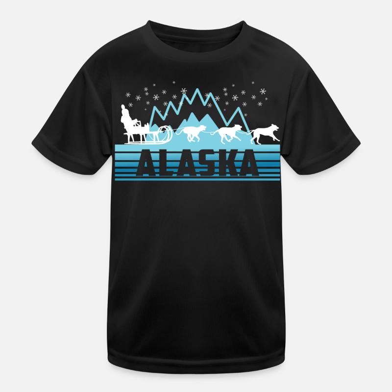 Alaska Kinder Funktions-T-Shirt