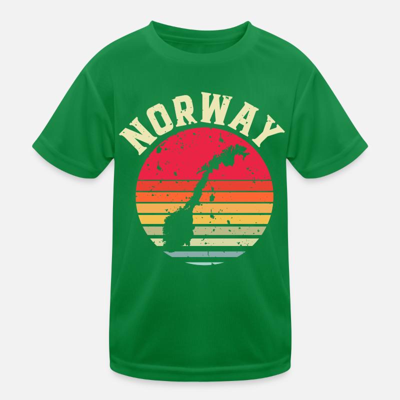 Norway Kids Functional T-Shirt