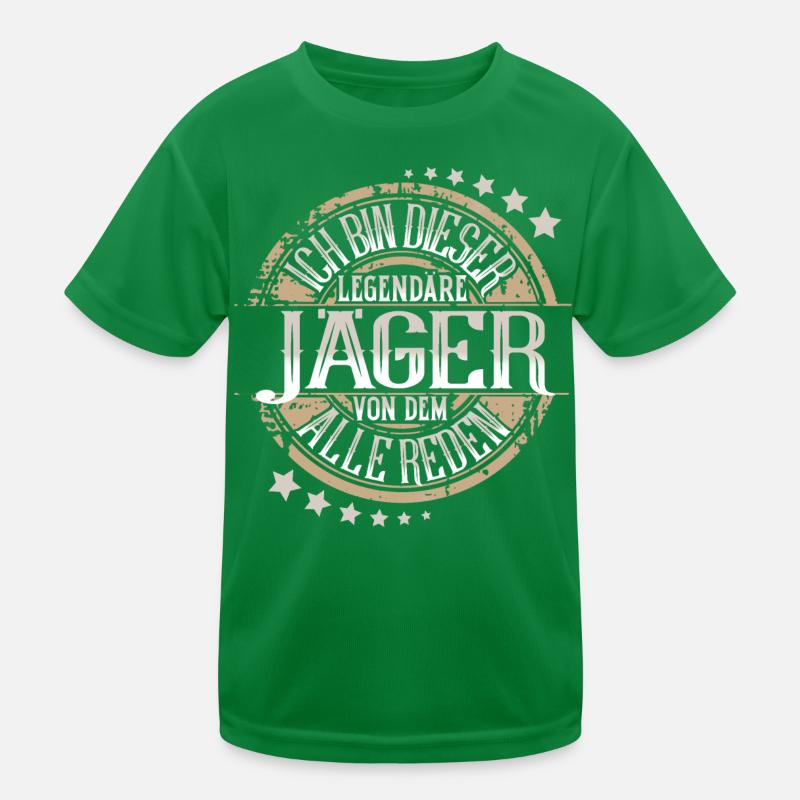 Jäger Kinder Funktions-T-Shirt