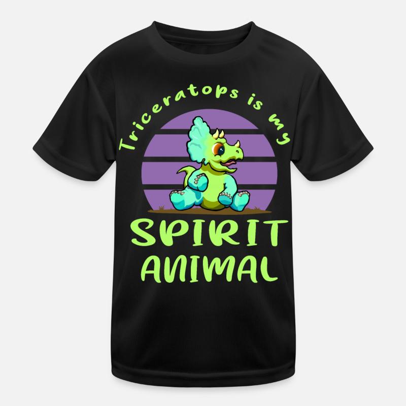 Triceratops Kinder Funktions-T-Shirt
