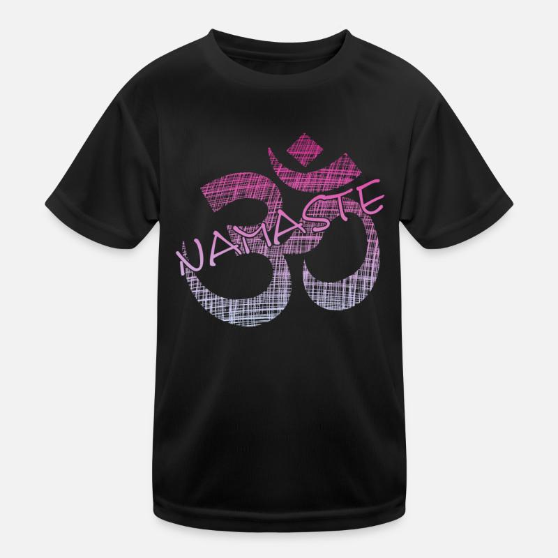 Namaste Kinder Funktions-T-Shirt