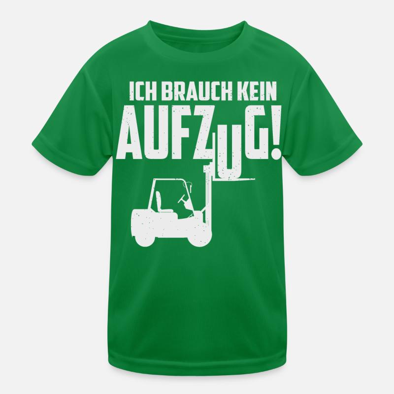 Gabelstapler Führerschein Kinder Funktions-T-Shirt