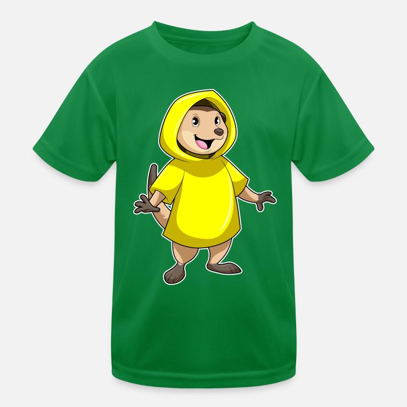 Meerkat Rain Jacket Kids Functional T-Shirt