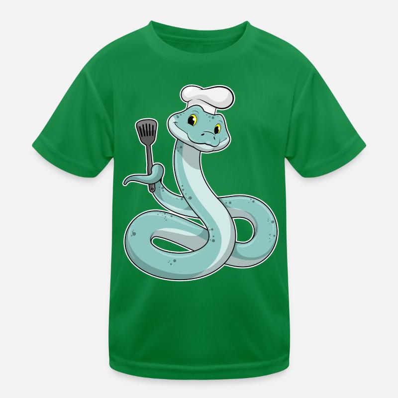 Snake Cook Spatula Cooking Kids Functional T-Shirt