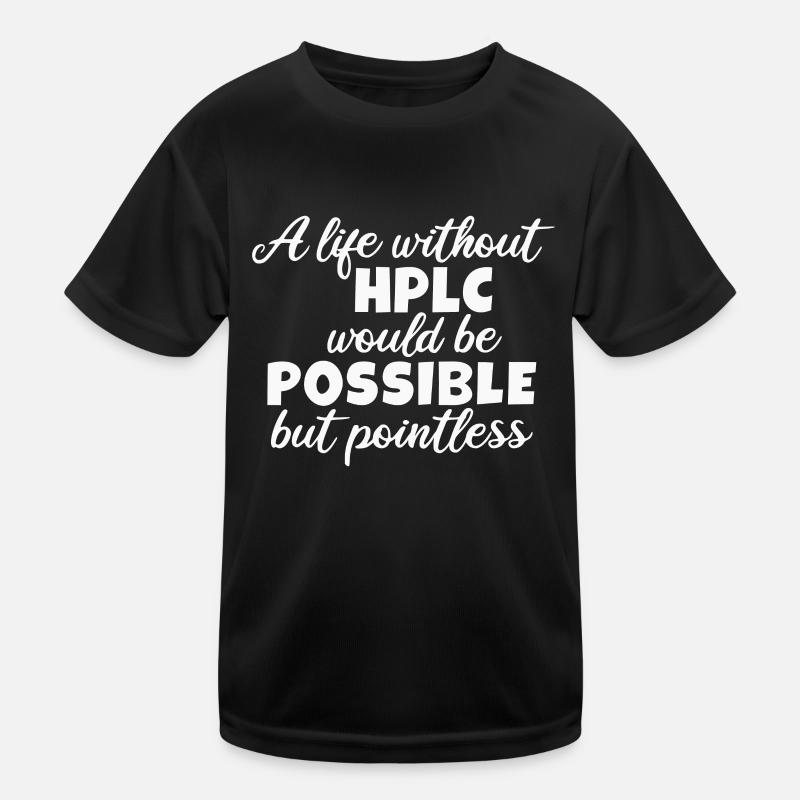 High Performance Liquid Chromatography HPLC Kids Functional T-Shirt