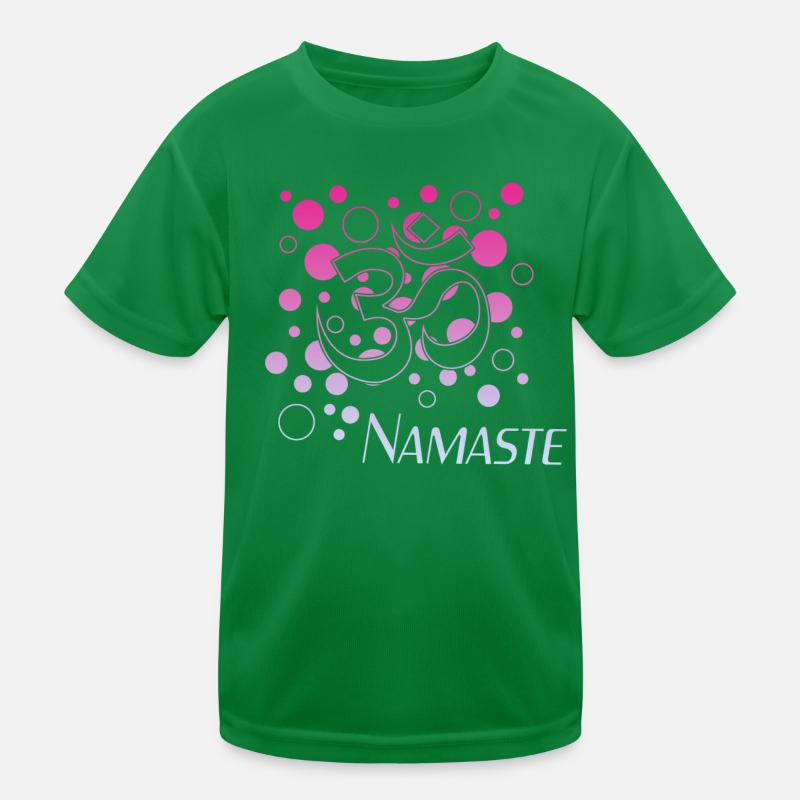 Namaste Kinder Funktions-T-Shirt