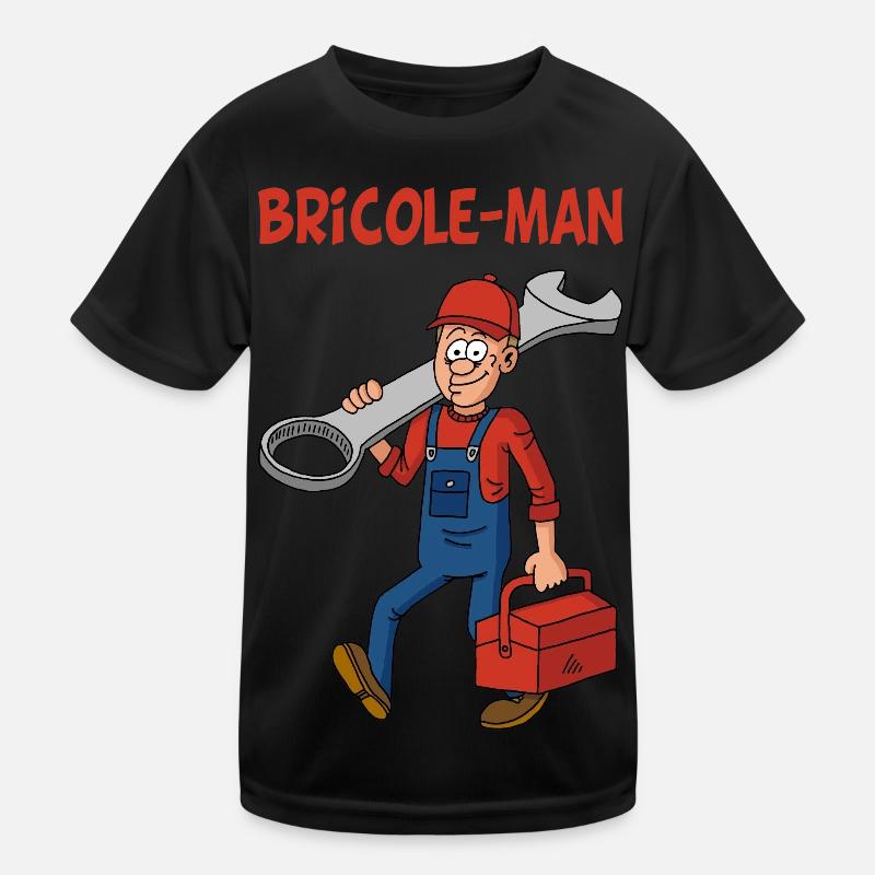 Bricole-man T-shirt sport Enfant