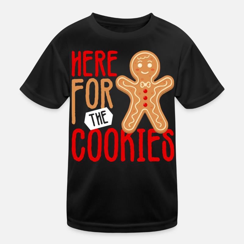 T-shirt ras du cou aux biscuits au pain d’épice T-shirt sport Enfant