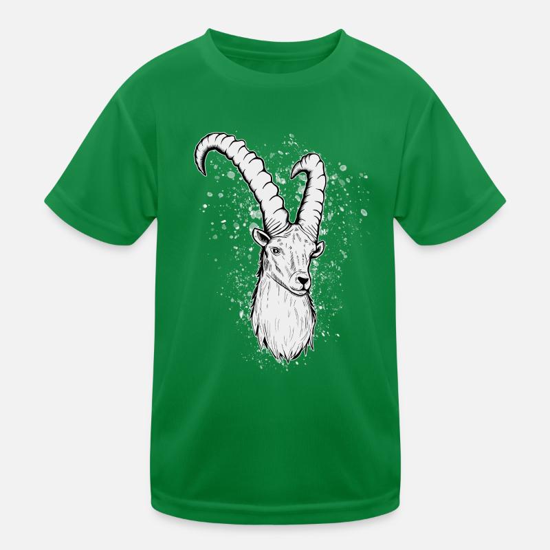 Steinbock Sternzeichen Geschenk Kinder Funktions-T-Shirt
