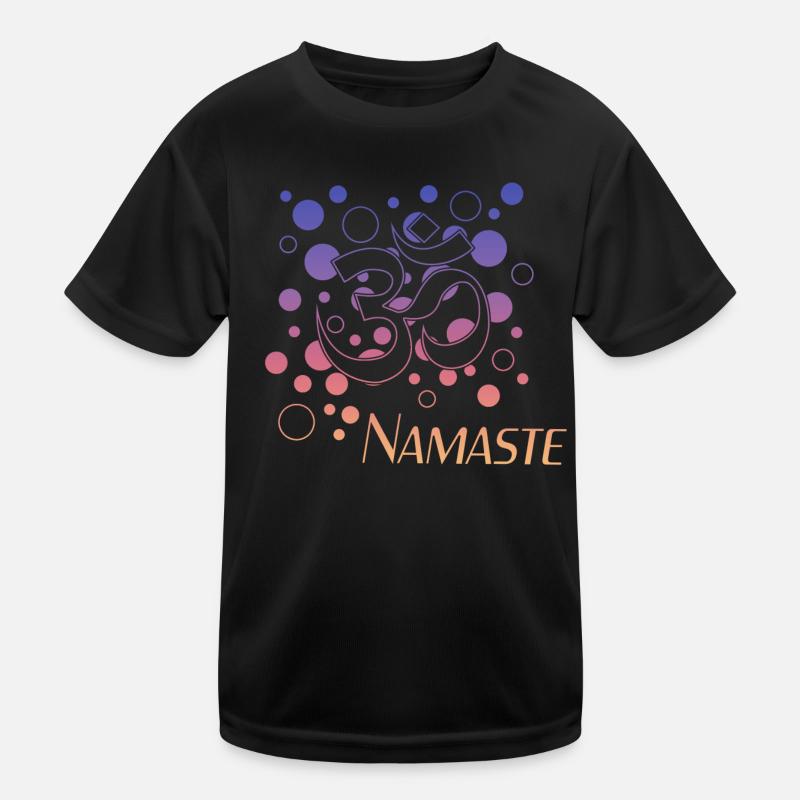 Namaste Kinder Funktions-T-Shirt