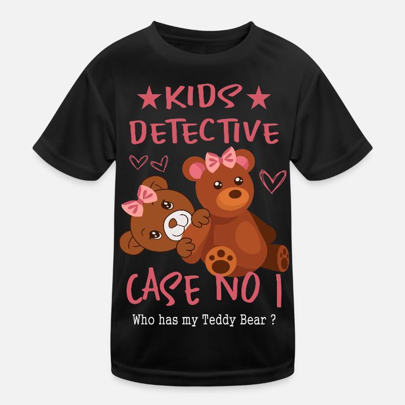 Kinder Detektiv Kinder Funktions-T-Shirt