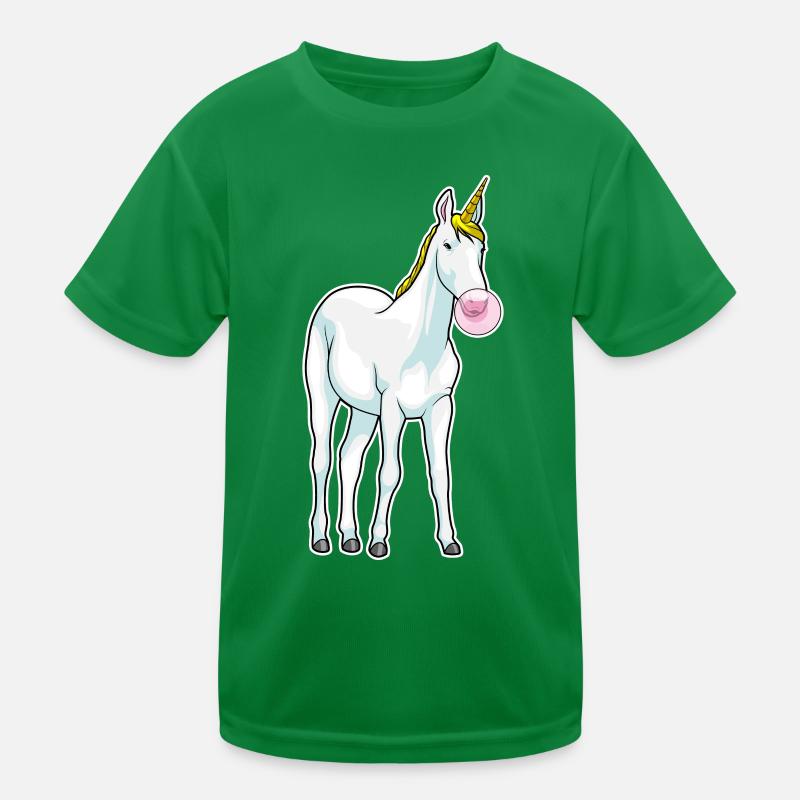 Gomme à mâcher licorne T-shirt sport Enfant