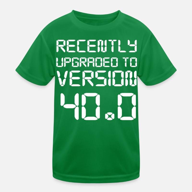 40e anniversaire T-shirt sport Enfant