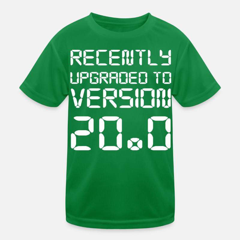 20th birthday Kids Functional T-Shirt