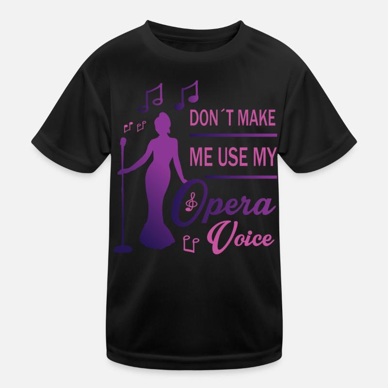 Loud voice Kids Functional T-Shirt