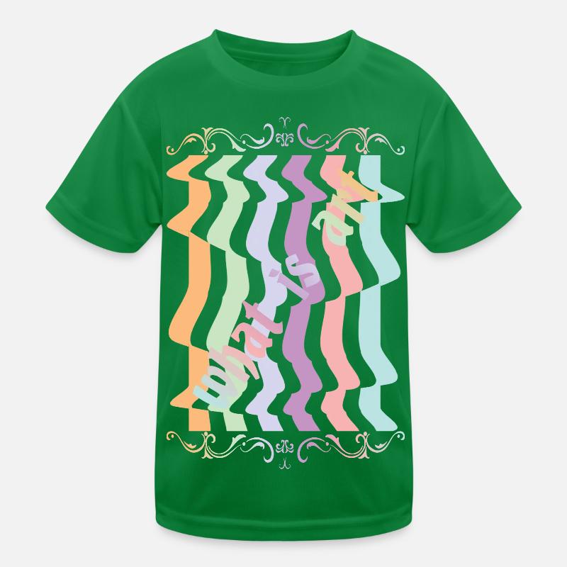 Abstract art Kids Functional T-Shirt