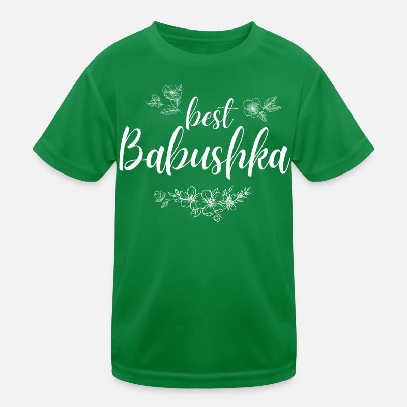 Beste Babuschka. Babuschka Geschenk Kinder Funktions-T-Shirt