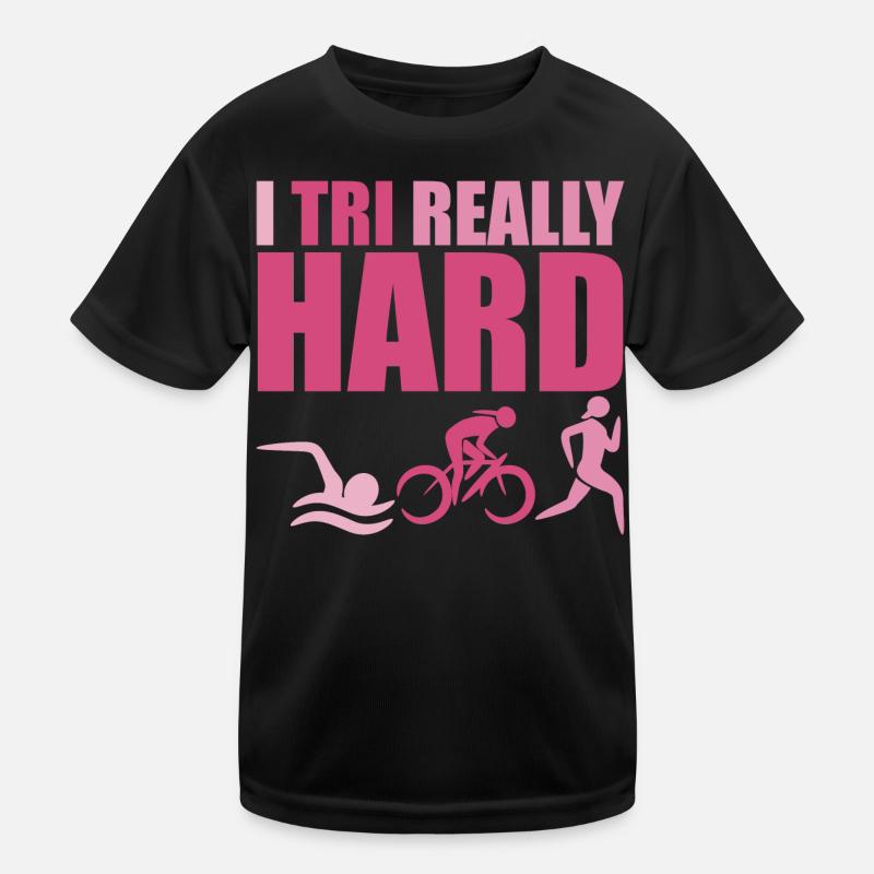 Compétition de triathlon T-shirt sport Enfant