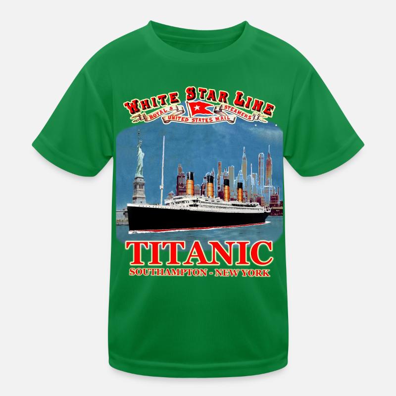 TITANIC création Louis RUNEMBERG © Adagp T-shirt sport Enfant