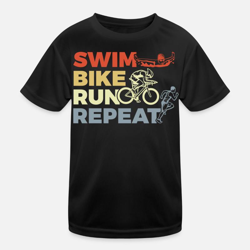 Triathlon Repeat Kinder Funktions-T-Shirt