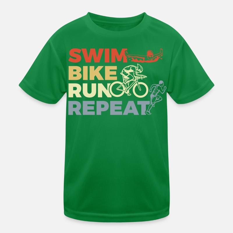 Triathlon Repeat Kids Functional T-Shirt