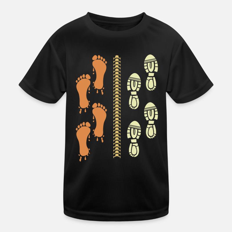 Triathlet Läufer Radfahrer Kinder Funktions-T-Shirt