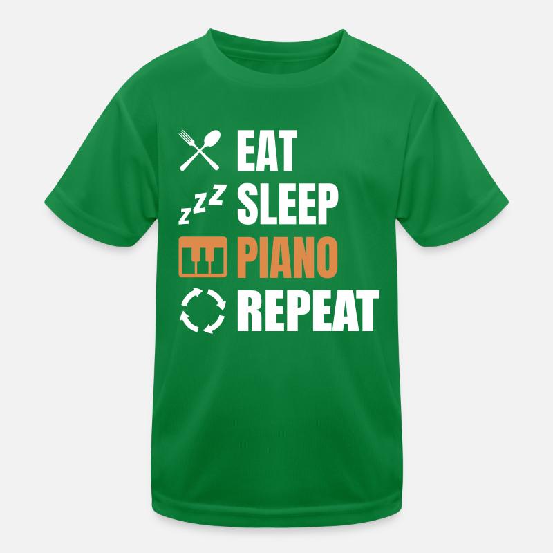 Routine de pianiste T-shirt sport Enfant