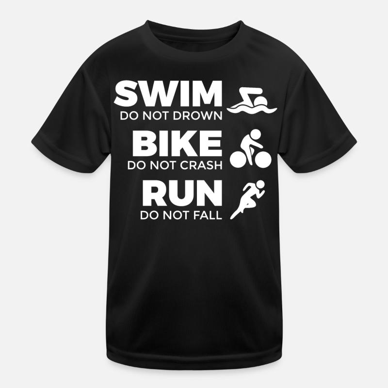 Motivation for triathletes Kids Functional T-Shirt