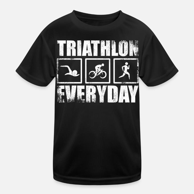 Triathlon Routine Kinder Funktions-T-Shirt
